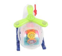UPKOCH Avion Électrique Lumineux pour Garçon Fille Modèle Éducatif avec Mouvement et Lumières Volant pour Développement Précoce des Tout Petits Couleur Aléatoire
