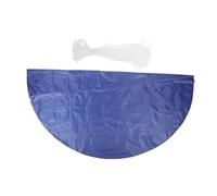UPKOCH Bâche Piscine Gonflable Étanche Ronde Bleue Protection Isolante Saleté et Déperdition de Chaleur Couverture Pliable pour Piscine Extérieure
