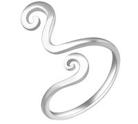 UPKOCH Bague D’orteil Ouverte Réglable en Alliage Argenté Boho Femme Ethnique Bijou de Pied Ajustable pour Été Taille Unique