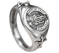 UPKOCH Bague Homme Rétro Créative Alliage Anneau Praying Hands Élégant et Stylé pour Doigt