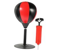 UPKOCH Ballon de Boxe de Bureau PU avec Ventouse Stress pour Adolescents et Adultes Accessoire de Décompression pour Bureau et Maison Couleur Aléatoire Couleur Aléatoire
