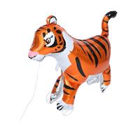 UPKOCH Ballon Tiger à Roulettes pour Garçon Fille Décoration de Fête Animale Gonflable Autonome et Design pour et Showers