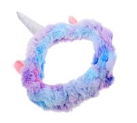 UPKOCH Bandeau Licorne Femme Multicolore à Thème Animal Bandeau Spa Doux Élastique Pour Soin Visage Cheveux Maintien Fête Adulte