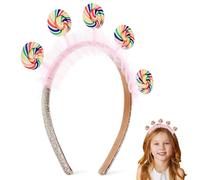 UPKOCH Bandeaux de Bonbons - Bandeau de Sucette de Sucre D'halloween pour Femmes Et Filles Accessoires de Cheveux D'anniversaire Antidérapants Cerceau de Cheveux