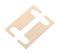UPKOCH Barre de Connexion Bornier Haut-parleur Cuivre Droit 4 Positions 57 | Plaqué Or, Design Compact 45mm, Installation Facile, pour Systèmes Audio Professionnels et Bricolage
