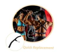 UPKOCH Barre de Traction Robuste Acier pour Musculation à Accessoire Polyvalent pour Machine à Câble Douleurs Dorsales et Améliore Posture pour Entraînement Force et Tirage