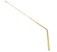 UPKOCH Bâton de Radiesthésie Robuste en Laiton Pliable Outil de Divination pour Amateur de Radiesthésie et Recherche d'Eau