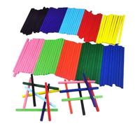 UPKOCH Bâtons de Comptage Colorés Éducatifs pour Garçon Fille Jeu Apprentissage Mathématique Stimulant la Mémoire Coordination Œil Main et Créativité avec Boîte de Rangement
