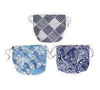 UPKOCH Bento Portable Avec Cordon De Serrage Lot De 3 Sacs Fourre-Tout Léger Et Pratique Pour Repas À Emporter École Bureau Activités Extérieures