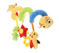 UPKOCH Berceau Autour De Cloche Qui Sonne Jouets De Poussette De Bébé Jouets De Poussette pour Bébé De Siège De Voiture De Poussette Décor De Crèche pour Garçons Chiffon