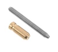 UPKOCH Billiard Cue Extender Tooth Joint Pin Insert Stainless Steel Pool Cue Extension Adapter for Professional Repair and Adjustment Shaft Fittings