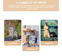 UPKOCH Bloc De Sel à Lécher pour Lapin Et Rongeurs, Bloc Minéral Naturel, Forme Poisson, Riche en Micro-éléments, Jouet à Mâcher Suspendu, Alimentation Animale, Soin Lapin Et Hamster