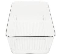 UPKOCH Bocal à Poissons Transparent Plastique Aquarium de Bureau pour Goldfish Petit Réservoir Décoratif
