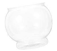UPKOCH Bocal de Poisson Transparent et Incassable pour Décoration de Bureau Aquarium Globe pour Poissons et Plantes Réservoir de Table Élégant et Durable