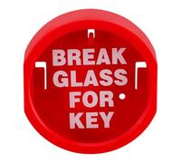 UPKOCH Boîte à Clés de Porte d'urgence en Plastique Rouge Stockage Sécurisé pour Objets Dangereux, pour Espaces Restreints et Préparation aux Urgences