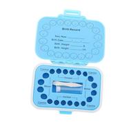 UPKOCH Boîte à Dents De Lait Organisateur De Souvenirs Pour Dents De Lait Perdues Boîte De Rangement Plastique Garçon Fille