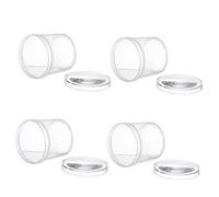 UPKOCH Boîte à Loupe pour Garçon et Filles Lot de 4 Cages d'Observation Transparentes Jouet Éducatif Taille Normale Facile à Utiliser pour L'Exploration Nature