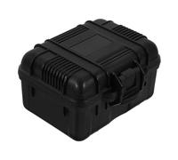 UPKOCH Boîte à Outils en Plastique Léger Verrouillable Mousse Ondulée, Petite Valise Portable pour Rangement D’Accessoires Et Utilisation Voyage 110x78x64 Mm