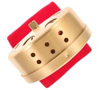 UPKOCH Boîte de Moxibustion en Cuivre Pur 2 Pièces Brûleur Réglable, Récipient Isolant pour Moxa Portable, Utilisation Maison et Bien-être, Outil Traditionnel de Soin Couleur