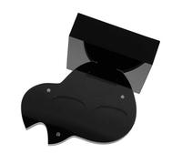 UPKOCH Boîte de Rangement pour Médiators Guitare Emplacements Acrylique Noir Présentoir Antidérapant et Poussière Support Stable pour Collection de Plectres Décoration Musicale pour