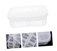 UPKOCH Boîte Incubation Transparente pour Reptiles avec Compartiments Amovibles pour Éclosion de Petits Lézards Serpents et Geckos Visibilité Complète du Processus Éclosion
