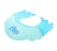 UPKOCH Bonnet de Bain Ajustable pour Garçon et Filles Protection Oreilles Bébé Étanche en Plastique Pvc Bleu Baleine Adapté Bébé -né Taille Unique