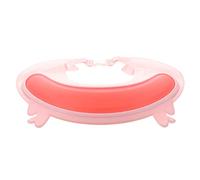 UPKOCH Bonnet de Bain Bébé Protège-oreilles Réglable en Plastique Rose Chapeau Bain Garçon et Filles Imperméable Visière Adapté et Shampooing Chapeaux pour Tout-petits Sécurité