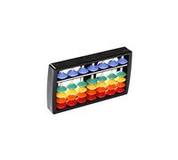 UPKOCH Boulier en Plastique pour Garçon Et Filles 5 Perles Outil Arithmétique Portable Jouet Éducatif pour Garçons Et Filles pour L'apprentissage des Mathématiques Lot De 3