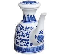 UPKOCH Bouteille Céramique À Sauce Soja Et Vinaigre Avec Couvercle Distributeur De Condiments Décoratif Pour Cuisine Et Restaurant