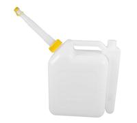 UPKOCH Bouteille de Mélange d'Essence pour Tronçonneuse Distributeur d'Huile 2 Temps Récipient Gradué 4L Bec Verseur Facile Plastique Abs pour Tondeuse Taille-Haie