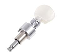 UPKOCH Bouton Banjo Blanc Accessoire Pratique Alliage pour Rapide des Cordes Stabilité Améliorée pour Banjo à Large Tête