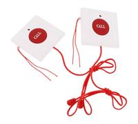 UPKOCH Boutons D'appel Urgence Sos Plastique Blanc pour Personnes Âgées avec Cordon de Traction 2 Pièces, Rapide pour Assistance en D'urgence