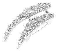 UPKOCH Broche Aile Ange Élégante pour Femmes et Hommes Accessoire Unisexe Chic pour Vêtements de Soirée Mariage et Fête Bijou Cristal pour Style Sophistiqué