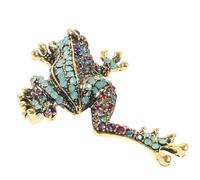 UPKOCH Broche Grenouille Métal Créative et Résistante Épingle de Vêtement et Sac Accessoire Mode Femme Décoration Élégante et Polyvalente