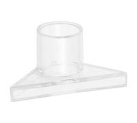UPKOCH Buse de Sortie Eau pour Aquarium Grand Modèle Transparent en Plastique Embout Bec de Canard Compatible Pompe Aquarium Raccord de Tuyau pour Contrôle du Débit Éclaboussures