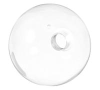 UPKOCH Cache-ampoule en Verre Clair Rond G9 2cm, Abat-jour Sphérique en Verre Solide, Remplacement Facile pour Luminaires de Plafond à Domicile