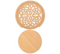 UPKOCH Cache Trou de Bois pour Guitare Acoustique Bois Massif Léger et Réducteur de Bruit Anti-résonance pour Guitares Folk Protection et Facile à Installer