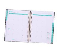 UPKOCH Carnet de Notes avec Planning Hebdomadaire et Mensuel Agenda Quotidien Portable pour Enseignants et Étudiants Carnet Écriture Ligné pour Organisation et Prise de Notes