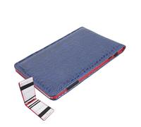 UPKOCH Carnet de Score Golf Compact PU Cuir Bleu Protège Carte Pointage Golf Portable et pour Enregistrement des Scores Couleur Aléatoire Couleur Aléatoire