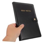 UPKOCH Carnet de Score Golf Étanche Cuir Compact et Portable Pages pour Enregistrement Facile des Parties Accessoire pour Golfeurs Hommes et Femmes