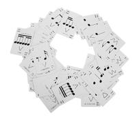 UPKOCH Cartes Flash Rythmes Musicales en Papier Résistant Jeu d'apprentissage du Rythme pour Garçon et Filles et Étudiants Boîte Compacte Portable pour Exercices et Pratique Musicale