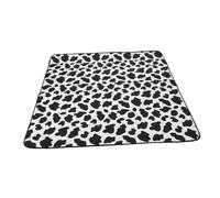 UPKOCH Cat Grooming Wrap with Cow Pattern Soft Anti-Scratch for Nail Trimming Secure Comfortable Pet Medical Supplies for Safe Cat Care