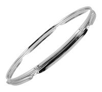 UPKOCH Cercle Latéral pour Caisse Claire 13 Pouces en Acier Chromé, Accessoire de Percussion Solide, Anneau de Remplacement pour Batterie, Fournitures pour Tambours, Batteurs de Caisse