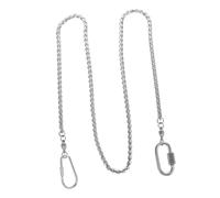 UPKOCH Chaîne de Pied Acier Inoxydable pour Oiseau Bracelet de Cheville Décrochage Confortable et Facile à pour Perroquets et Perruches