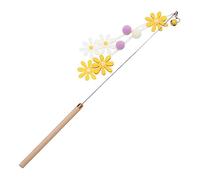 UPKOCH Chat de Teasing avec Cloche Accessoire de Jeu pour Chat Stimule Activité Renforce avec Votre