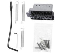 UPKOCH Chevalet Vibrato Simple Pour Guitare Électrique À 6 Cordes Kit De Pont Pour Guitare Électrique Gaucher Construction Métallique