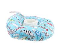 UPKOCH Collier Anti-léchage pour Animal De Compagnie, Collier Bouclier Souple en Tissu, Taille l Petit Motif Poisson Bleu, Protection Post-opératoire, Adapté pour Chats Et Chiens