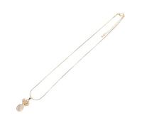 UPKOCH Collier Pendentif Ananas avec Décoration Brillante Bijou pour Femme Style Hawaïen