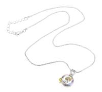 UPKOCH Collier Pendentif Licorne pour Fille Fantaisie Européen et Américain Pendentif Cristal Scintillant Cadeau Anniversaire Noël Rentrée Scolaire