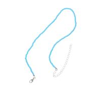 UPKOCH Collier Ras du Cou Femme Créatif Perles de Rocaille Bleu Simple Couche Mode Bijoux Décontractés Plage Soirée